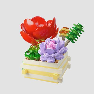 Succulent Garden - Scarlet Whisper (284 pc)