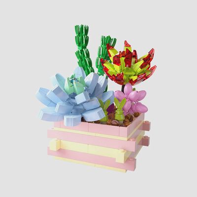 Succulent Garden - Something Blue (434 pc)