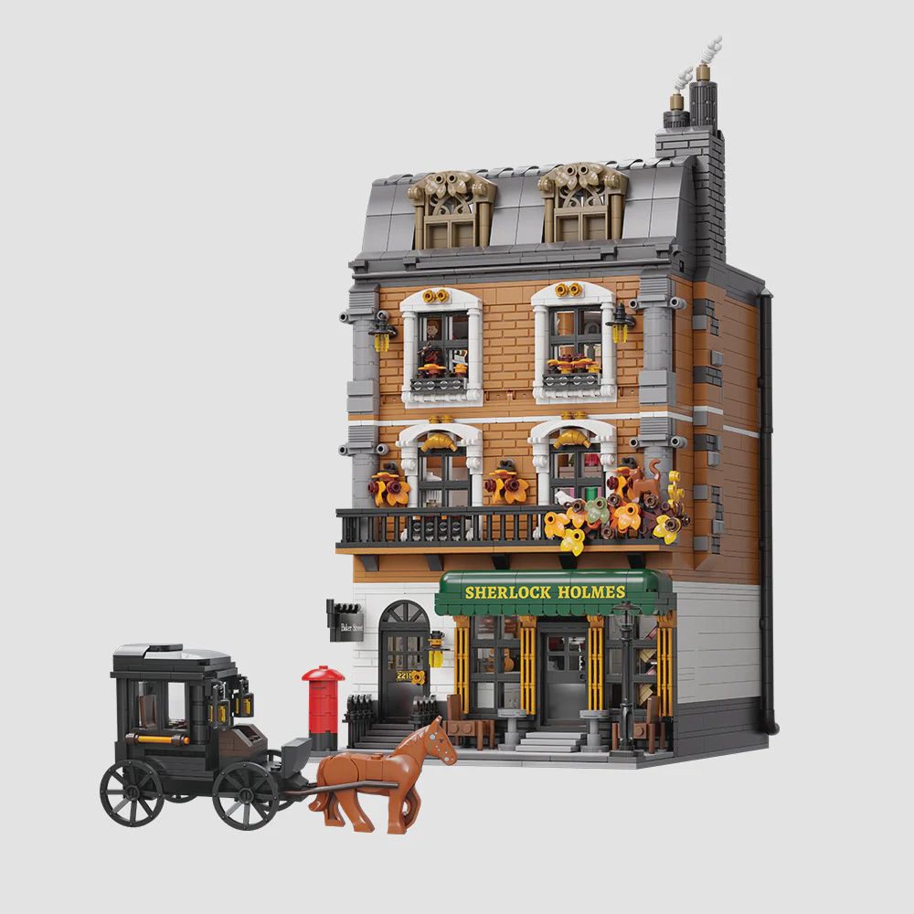 Sherlock Holmes - 221B Baker Street Apartment (3087 pc)