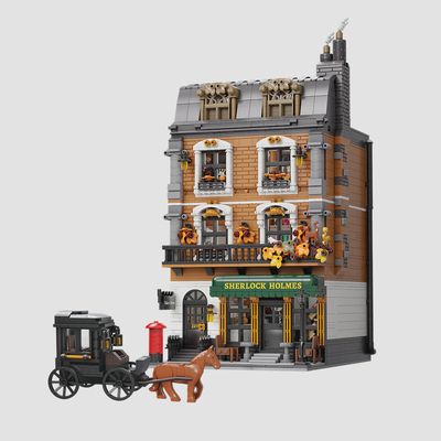 Sherlock Holmes - 221B Baker Street Apartment (3087 pc)