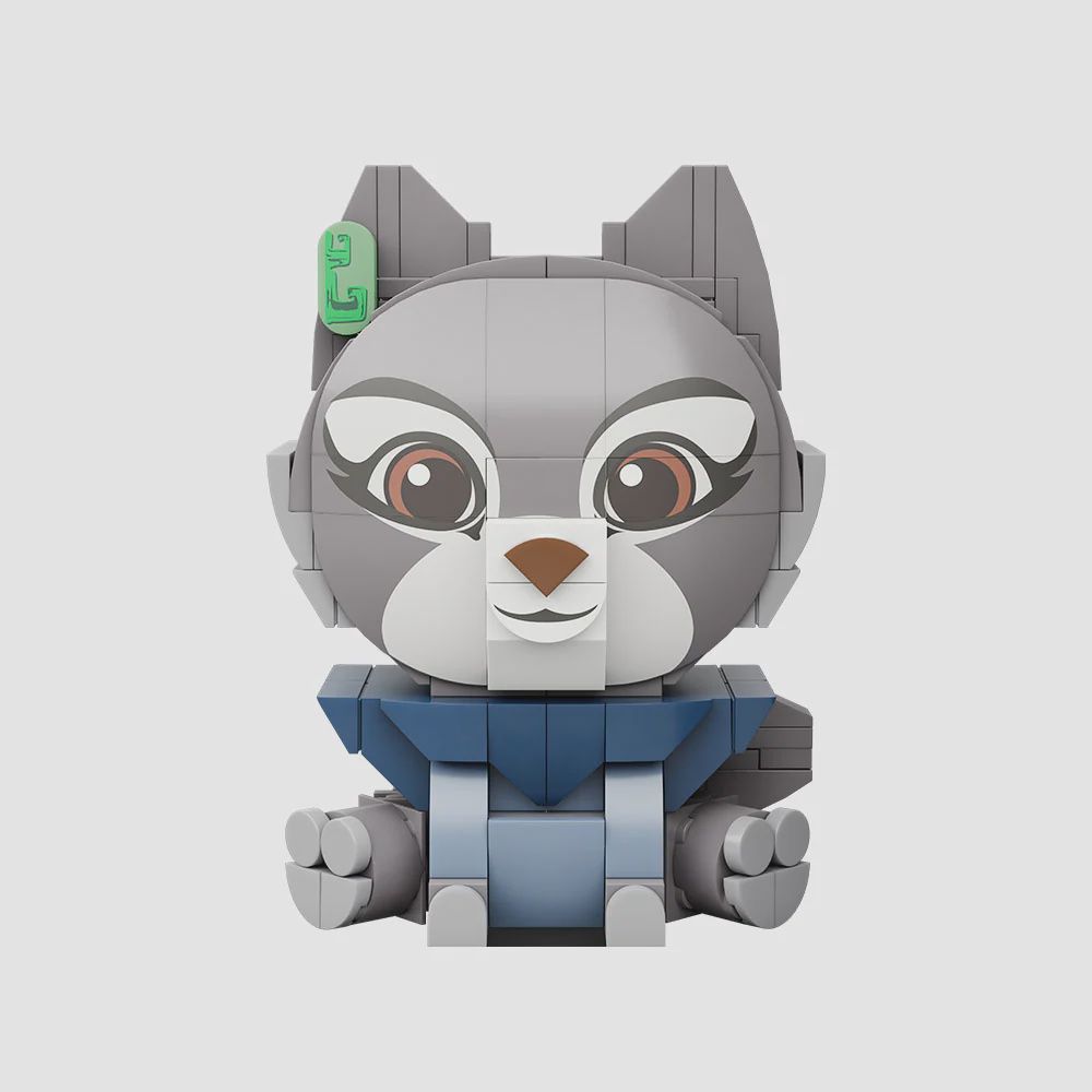 Kung Fu Panda - Zhen Sitting Baby Series Figure (166pcs)