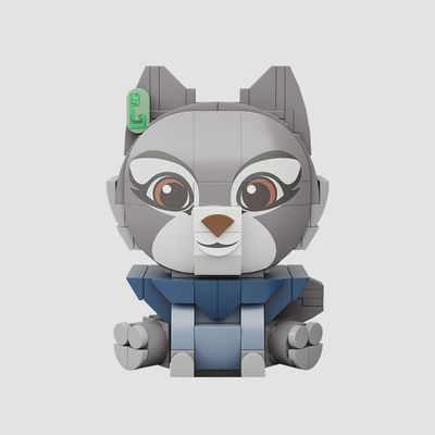 Kung Fu Panda - Zhen Sitting Baby Series Figure (166pcs)