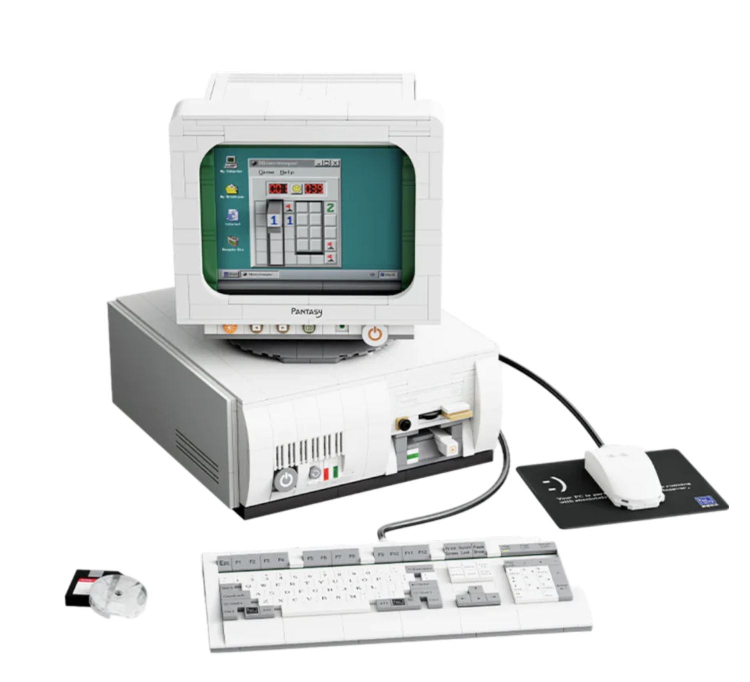 Joyside Series - Retro computer (1634pc)