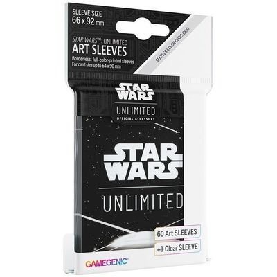 Gamegenic Star Wars Unlimited Art Sleeves - Card Back White
