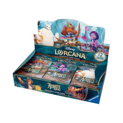 Disney Lorcana S6 Azurite Sea Booster Display