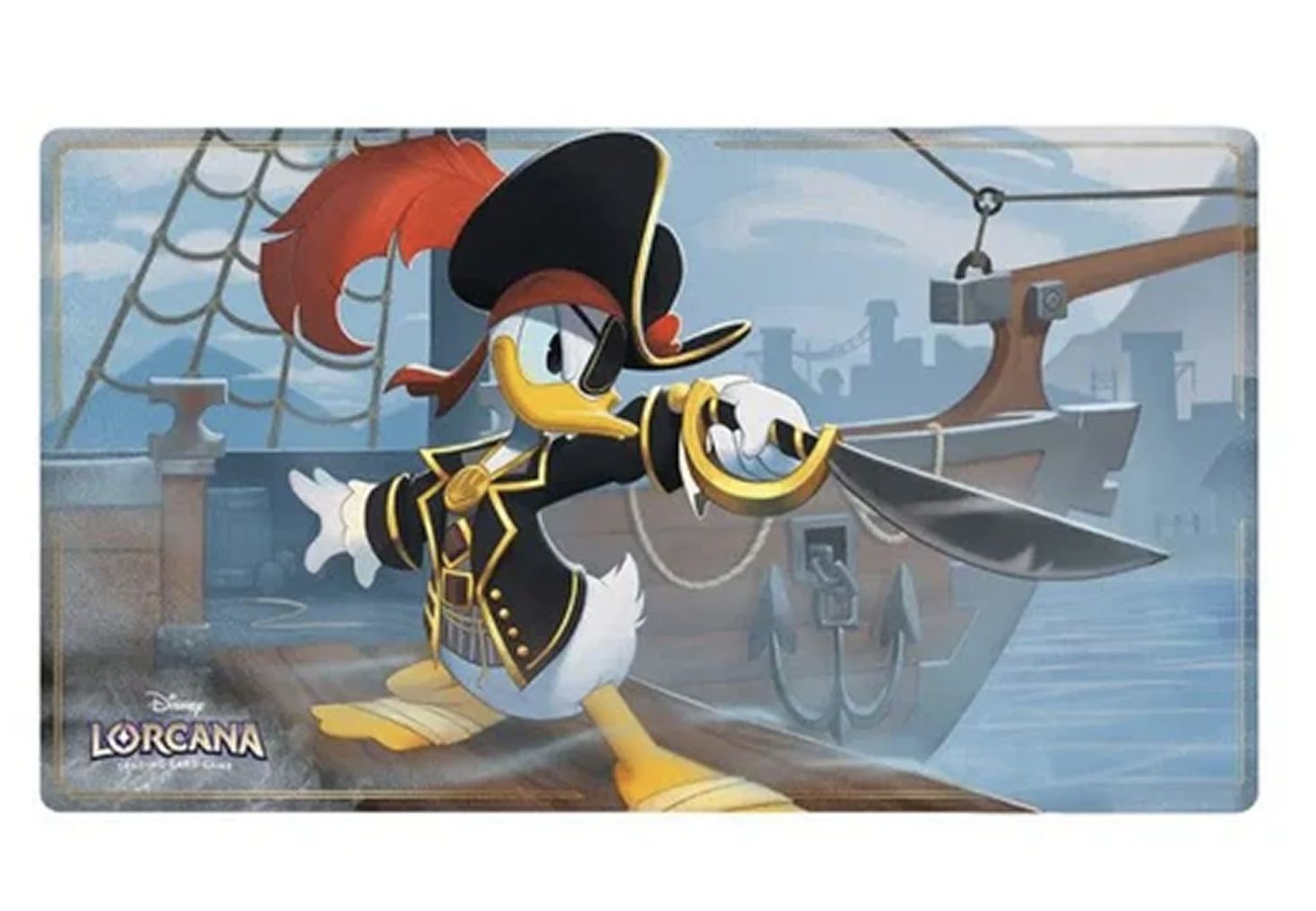 Disney Lorcana S6 Azurite Sea Playmat: Donald Duck - Buccaneer