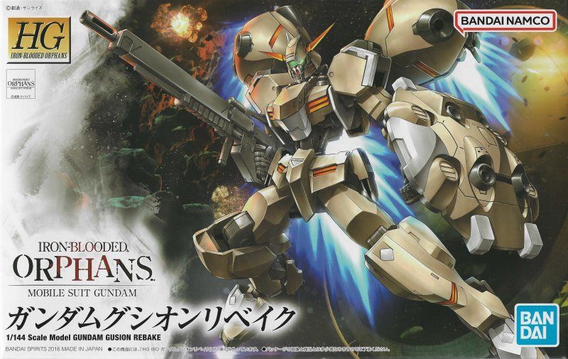 HG 1/144 GUNDAM GUSION REBAKE