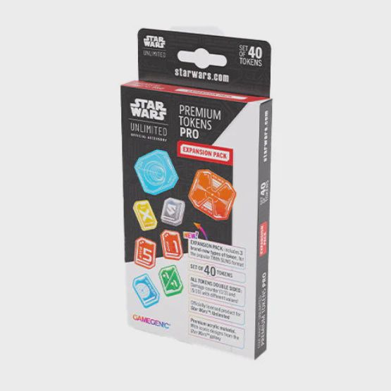 Gamegenic Star Wars Unlimited Premium Tokens PRO Expansion Pack
