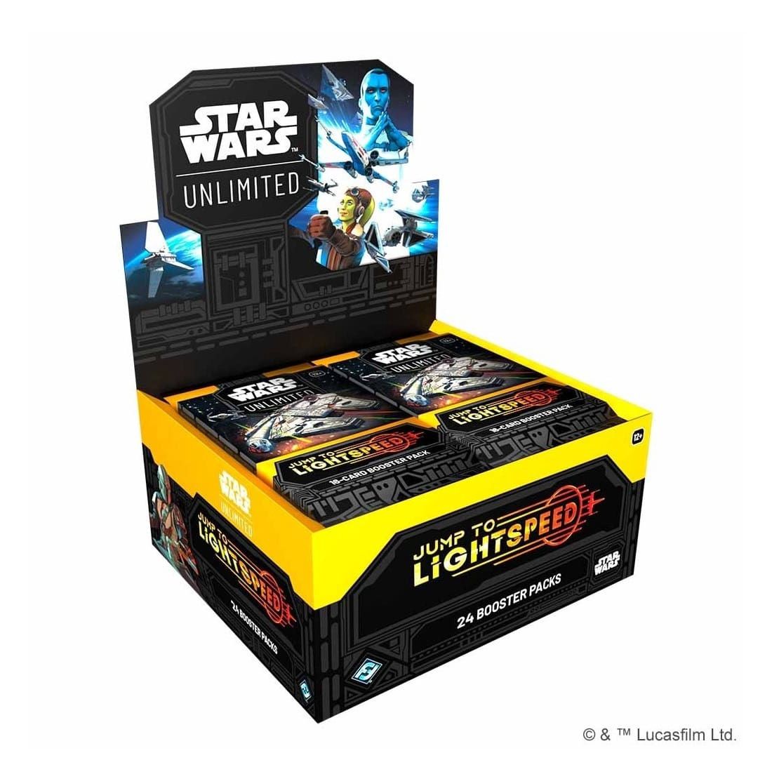 Star Wars Unlimited - Jump to Lightspeed Booster Display
