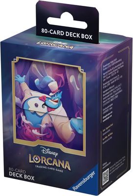 Disney Lorcana S4 Ursulas Return Deck Box - Genie Disney Lorcana S4 Ursulas Return Deck Box - Genie