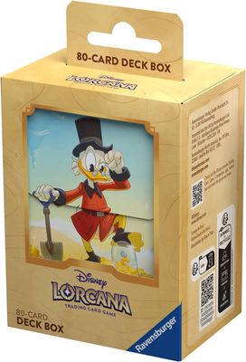 Disney Lorcana S3 Into the Inklands Deck Box - Scrooge McDuck