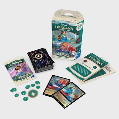 Disney Lorcana S7 Archazia's Island Single-Player Deck: Ruby &amp; Sapphire