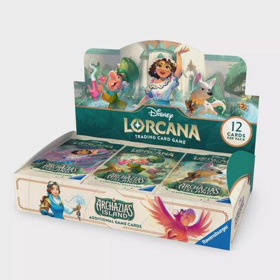 Disney Lorcana S7 Archazia's Island Booster Display