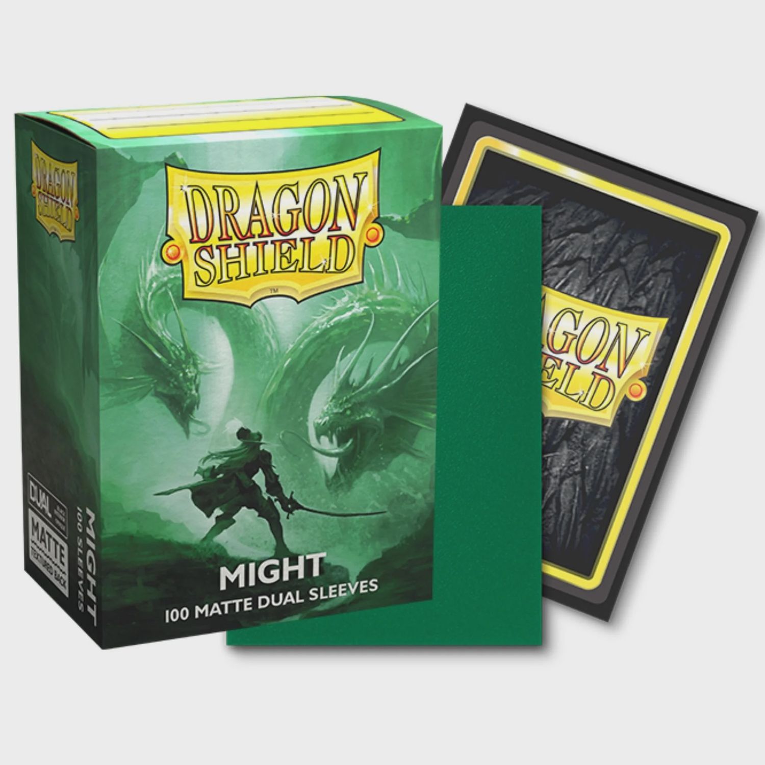 Dragon Shield: Sleeves - Matte Dual - Might Dragon Shield: Sleeves - Matte Dual - Might