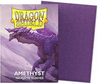 Dragon Shield: Sleeves – Matte – Amethyst Dragon Shield: Sleeves – Matte – Amethyst