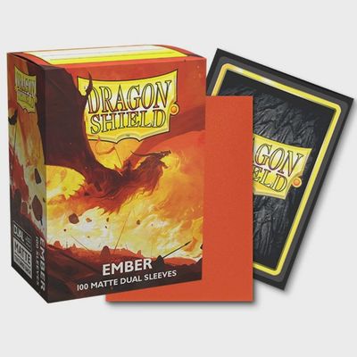 Dragon Shield: Sleeves – Matte – Amber Dragon Shield: Sleeves – Matte – Amber