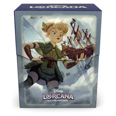 Disney Lorcana S8 Reign of Jafar Deck Box: Tinkerbell Disney Lorcana S8 Reign of Jafar Deck Box: Tinkerbell