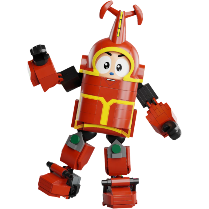 B-Robo Kubatack - Kubatack Figure Construction Set (214 pcs)
