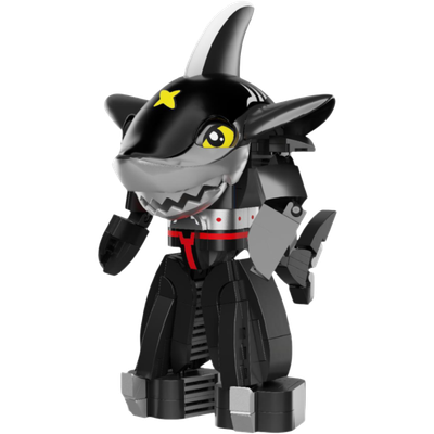 B-Robo Kubatack - Sharkler Figure Construction Set (245 pcs)