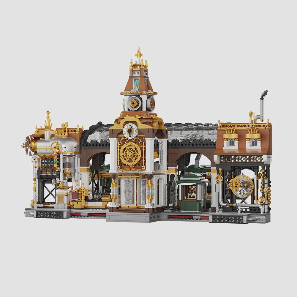 Joyride Series - Steampunk Train Station (2788 Pcs)