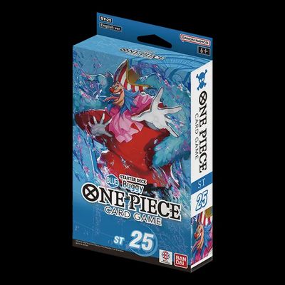 One Piece Card Game ST25 Starter Deck - (Blue) Buggy