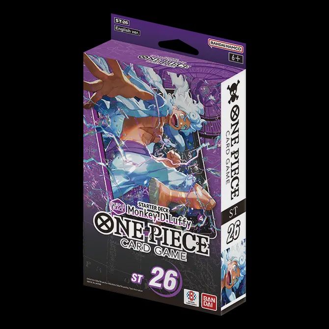 One Piece Card Game ST26 Starter Deck –  (Purple/Black) Monkey D Luffy