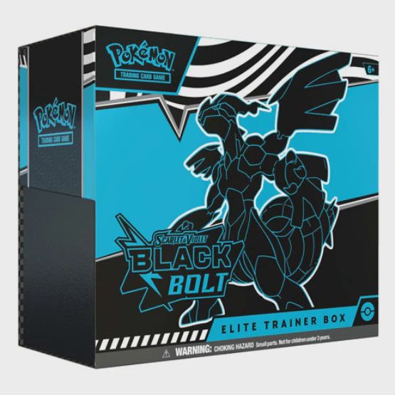 Pokemon TCG Scarlet &amp; Violet 10.5 Black Bolt Elite Trainer Box