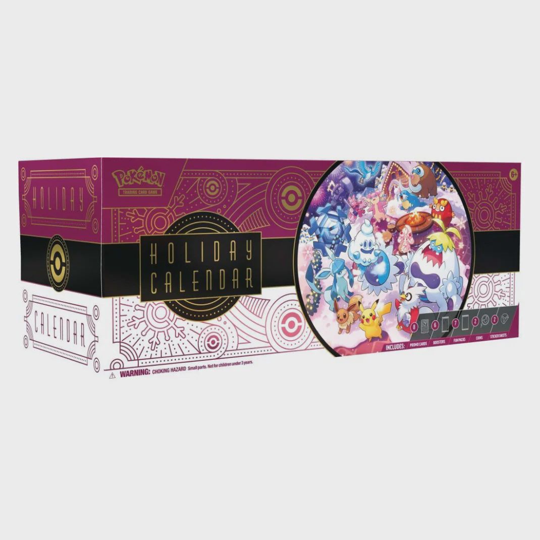 Pokemon TCG Holiday 2025 Calendar