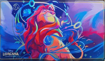 Disney Lorcana S9 Fabled Playmat: Mufasa