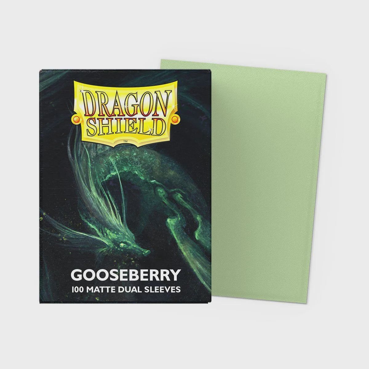 Dragon Shield: Sleeves – Matte Dual – Gooseberry