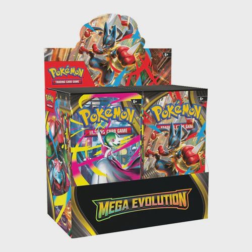 Pokemon TCG Mega Evolutions 1 Enhance Booster Display