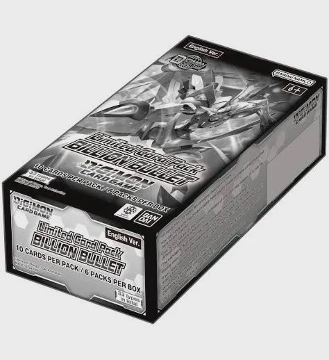 Digimon Card Game: Limited Card Pack Display – Billion Bullet [LM-06]