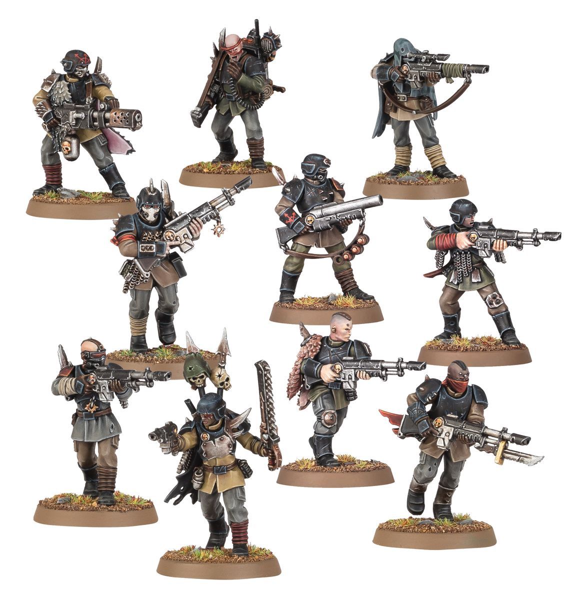 CHAOS SPACE MARINES: TRAITOR GUARDSMEN SQUAD