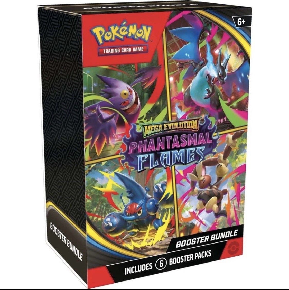 Pokemon TCG Mega Evolutions 2 Phantasmal Flames Booster Bundle