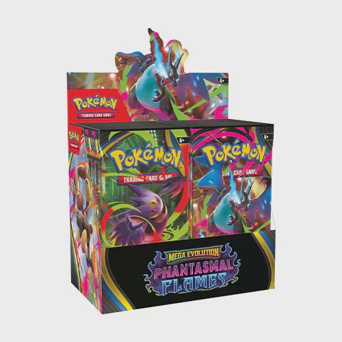 Pokemon TCG Mega Evolutions 2 Phantasmal Flames Booster Display