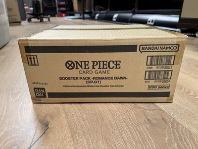 One Piece Card Game OP01 Romance Dawn Booster Display Case (White Bottom)