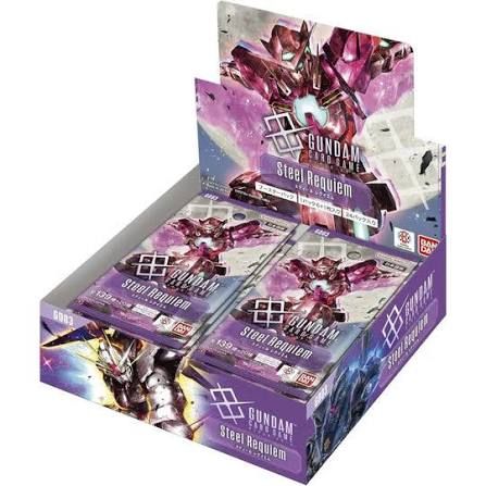 Gundam Card Game GD03 Booster Display – Steel Requiem Gundam Card Game GD03 Booster Display – Steel Requiem