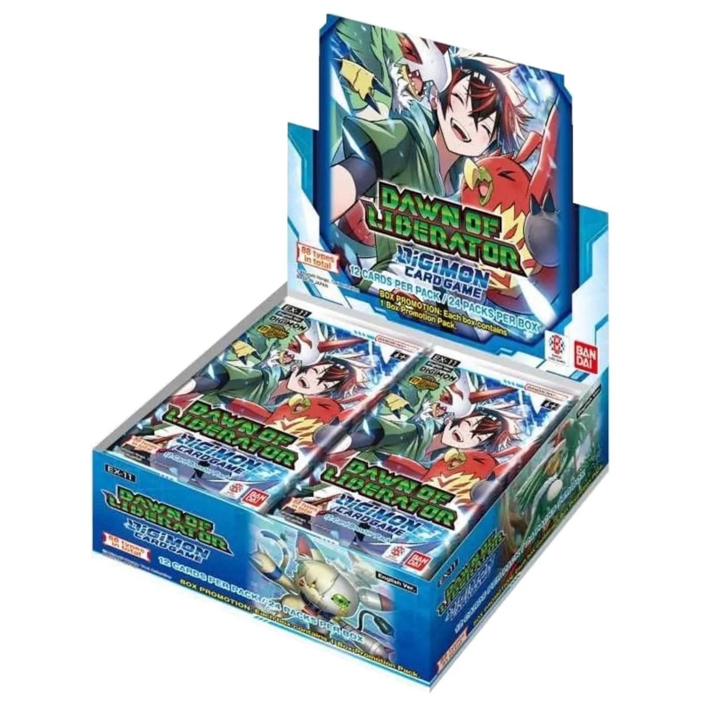 Digimon Card Game: Extra Booster Display – Dawn of Liberator [EX-11]