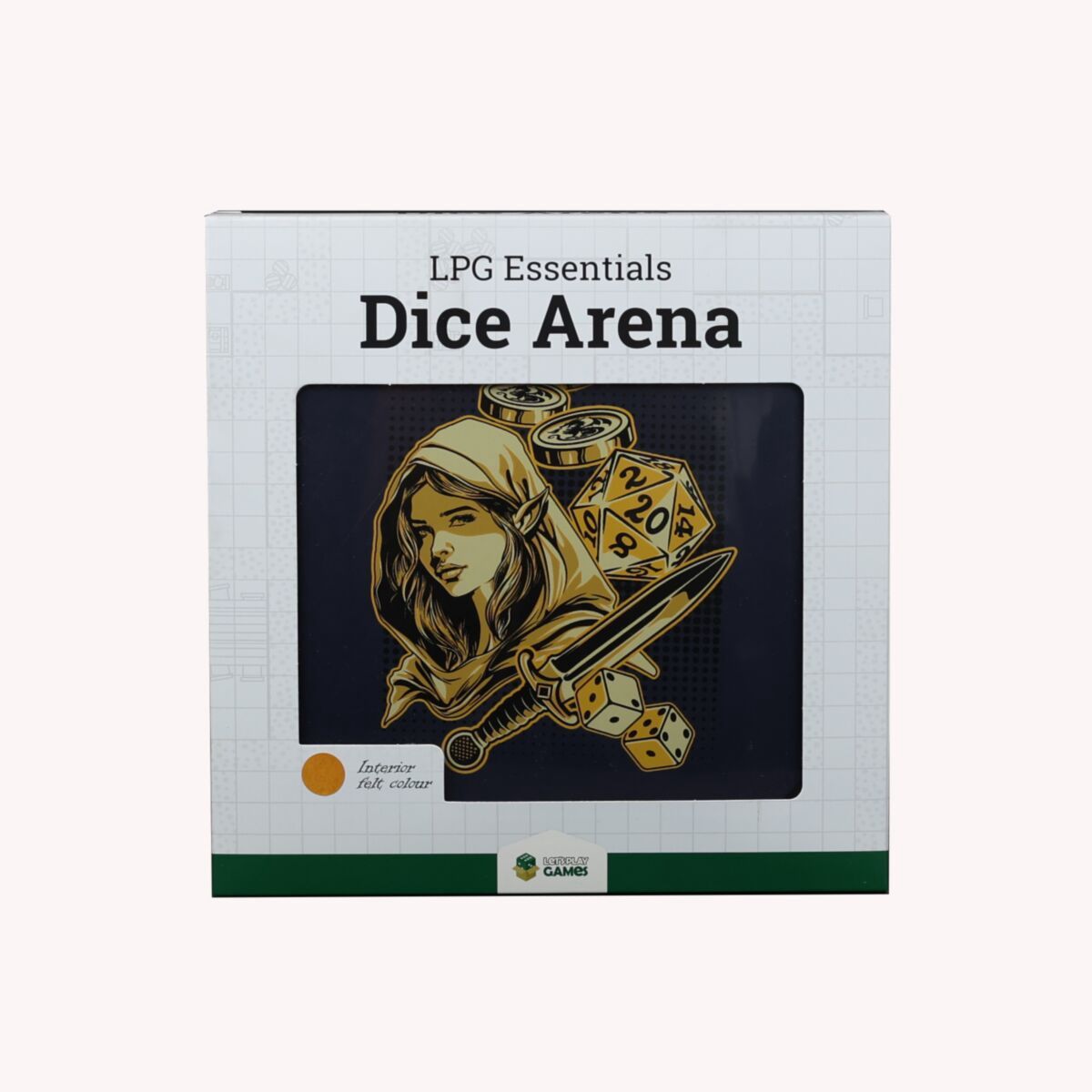 LPG Essentials Dice Arena Vibrant Blue / Brass