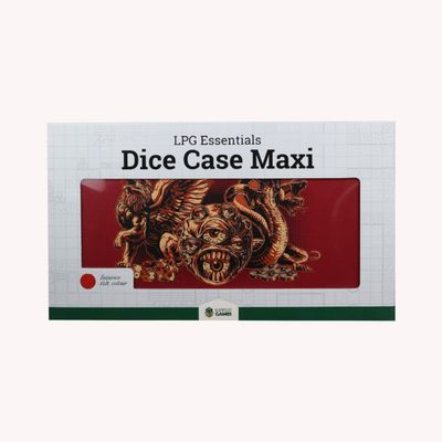 LPG Essentials Dice Case Maxi Scarlet / Copper