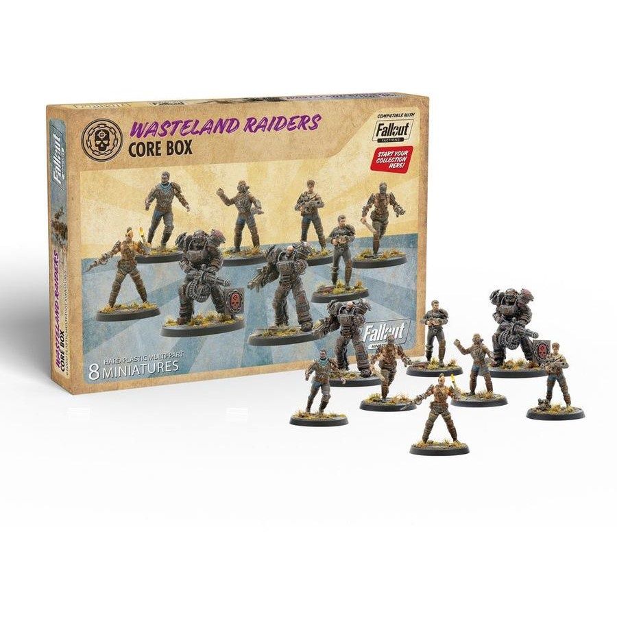 Fallout: Miniatures - Wasteland Raiders Core Set (Plastic)