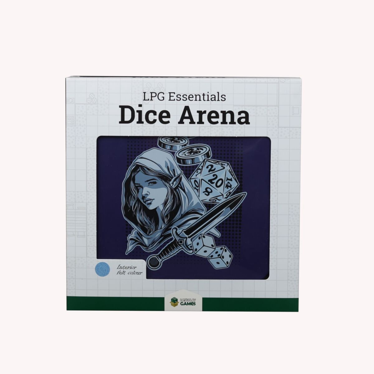 LPG Essentials Dice Arena Cobalt / Pale Cyan