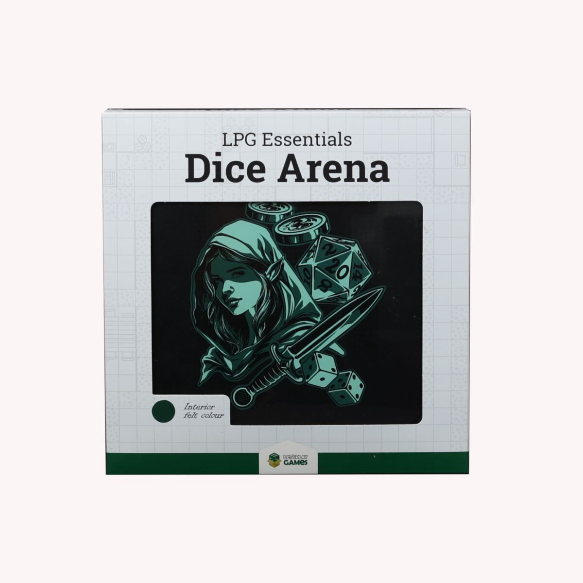 LPG Essentials Dice Arena Slate / Lich green