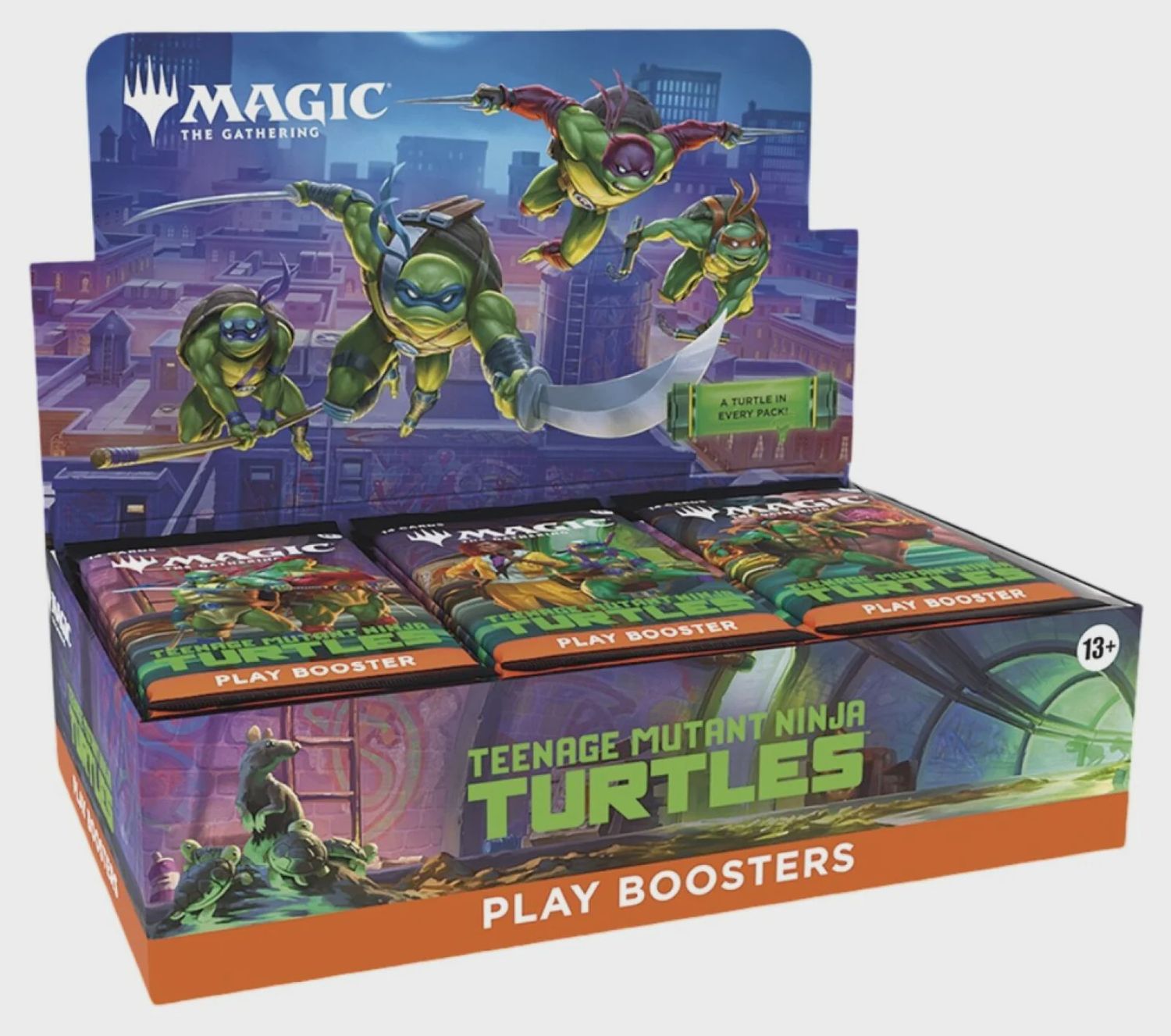 Magic Teenage Mutant Ninja Turtles - Play Booster Display