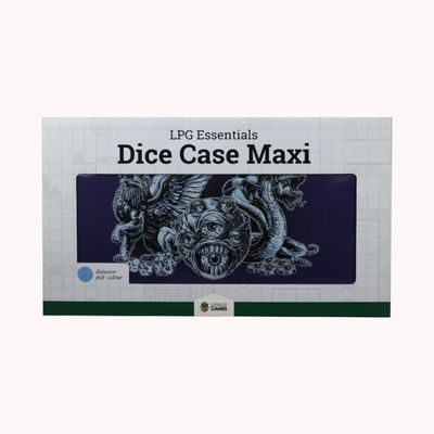 LPG Essentials Dice Case Maxi Cobalt / Pale Cyan