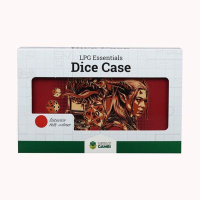 LPG Essentials Dice Case Scarlet / Copper