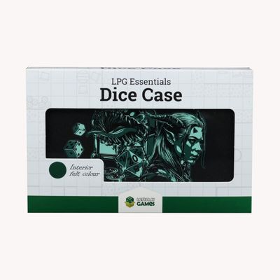 LPG Essentials Dice Case Slate / Lich green