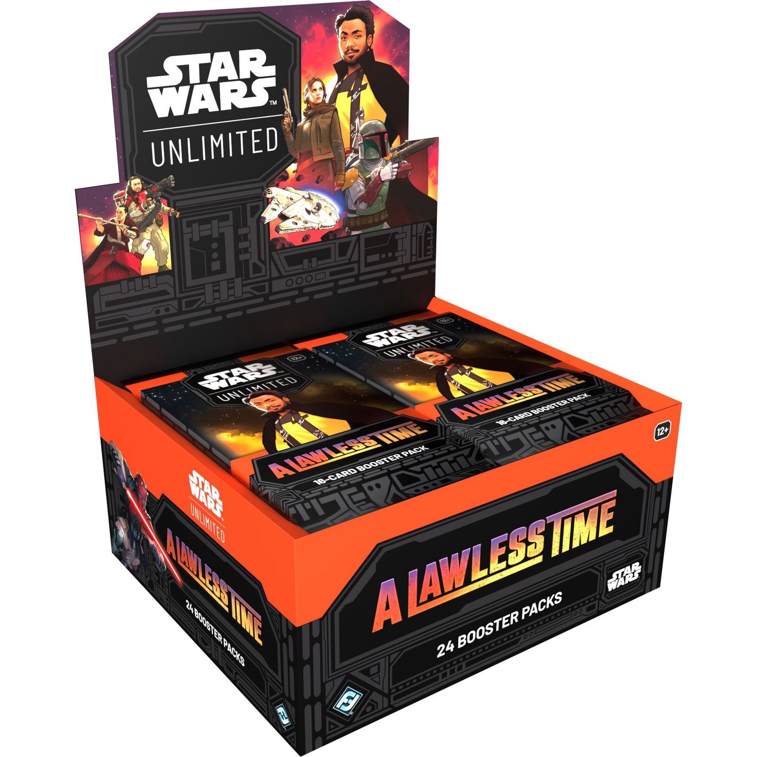 Star Wars Unlimited - A Lawless Time Booster Display