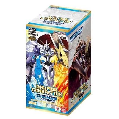 Digimon Card Game: AD01 Advanced Booster Display - Digimon Generation