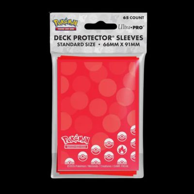 Pokemon Energy 65ct Deck Protector Sleeves - Fire